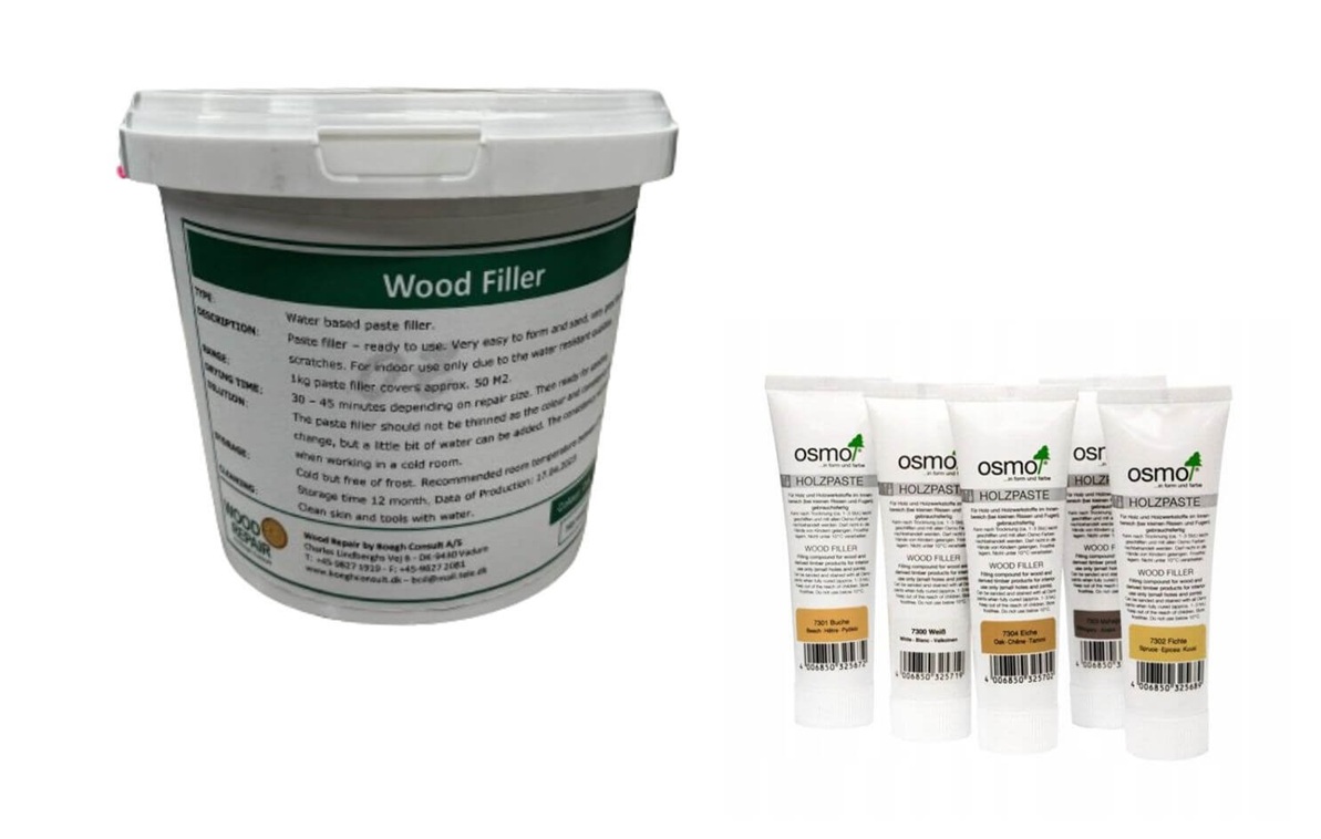 Puidupahtlid ja täiteained