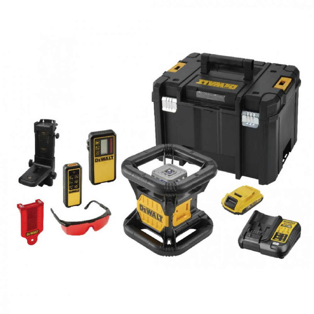 Pöördlasernivellir DeWalt DCE079D1R-QW; 18 V; 1x2,0 Ah aku