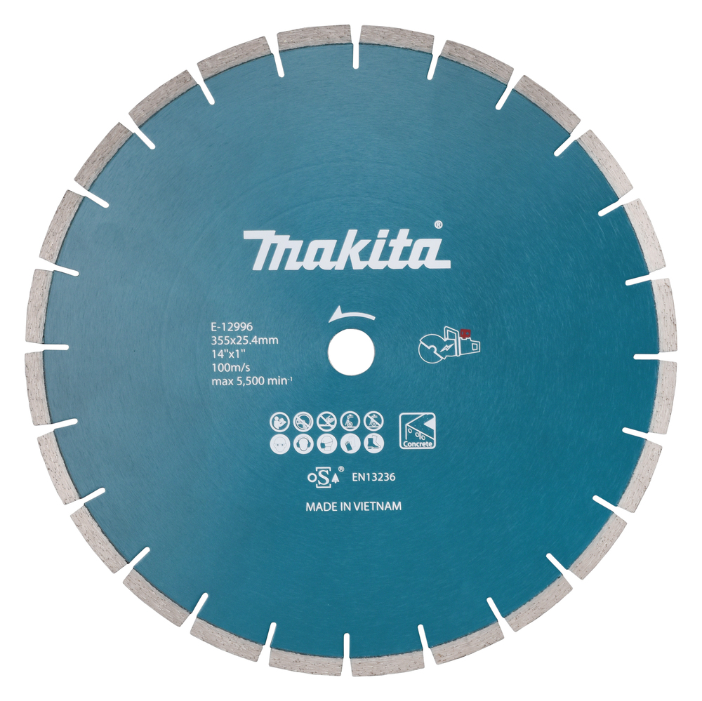 Teemantlõikeketas Makita E-12996; 355x25,4x2,8 mm