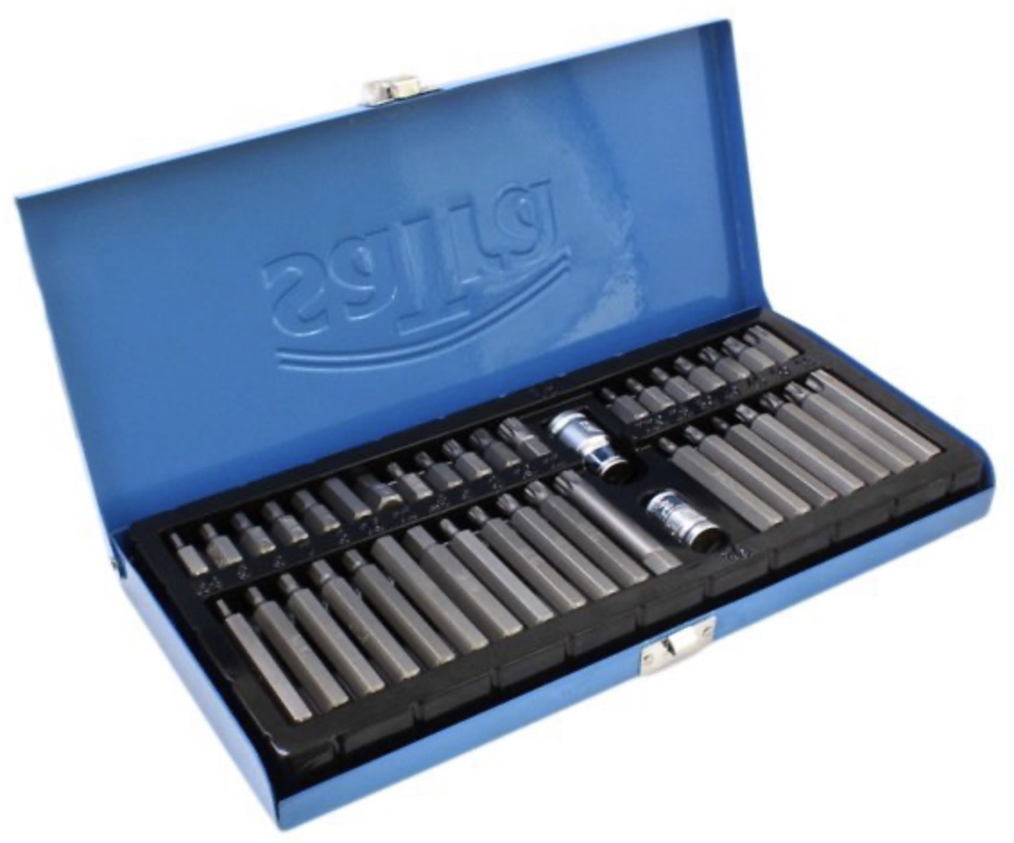 Kruviotsikute komplekt SATRA S-40BS2; 40 tk