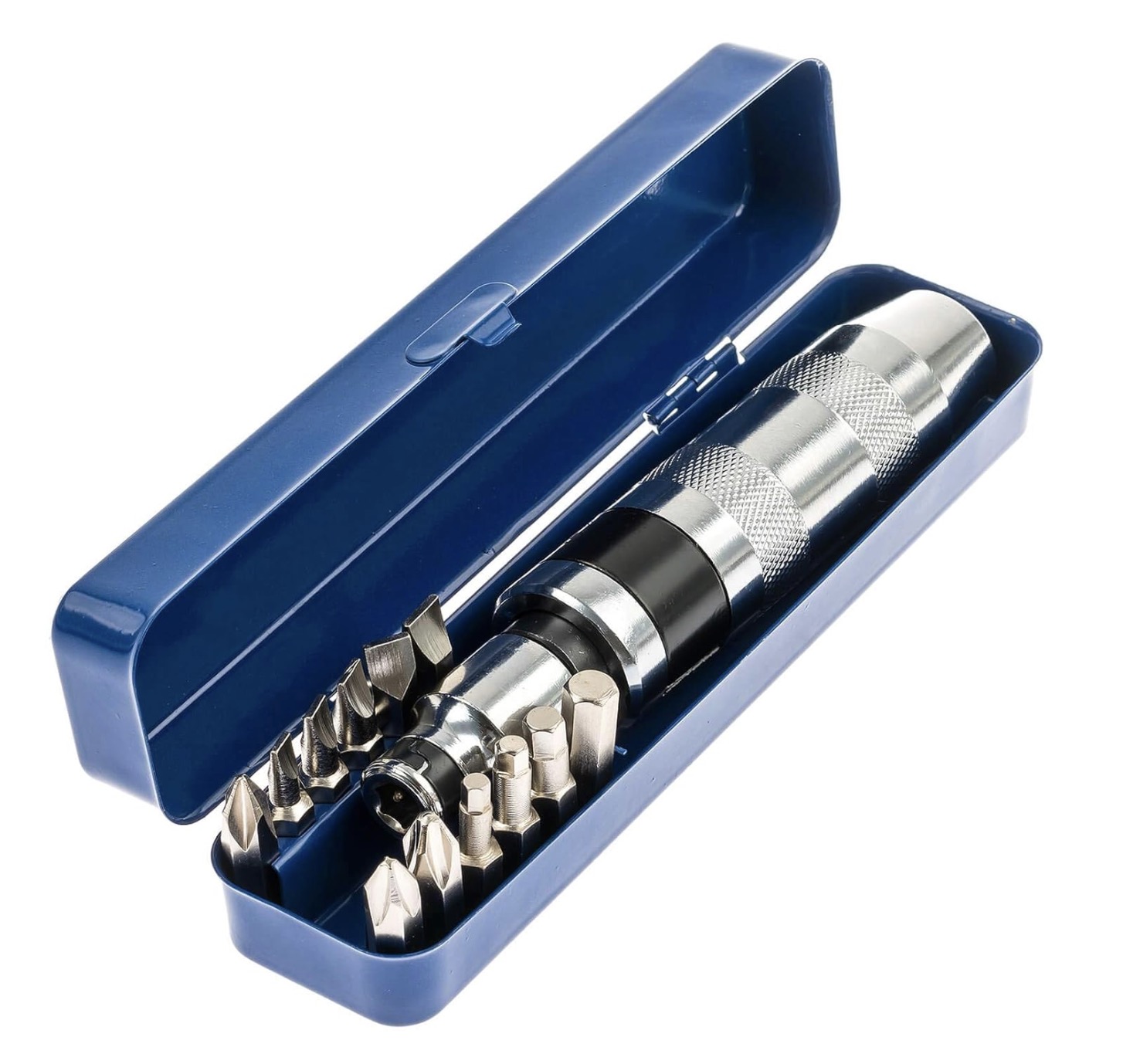 Löökkruvikeeraja SATRA S-XSH13 + Kruvikeeraja otsakud