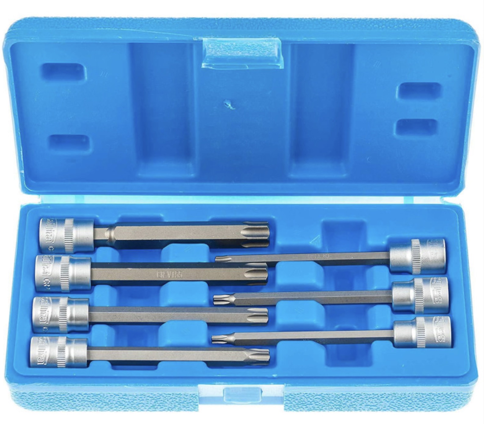 Padrunite ja otsikute komplekt SATRA S-SLS738; 3/8''; 7 tk