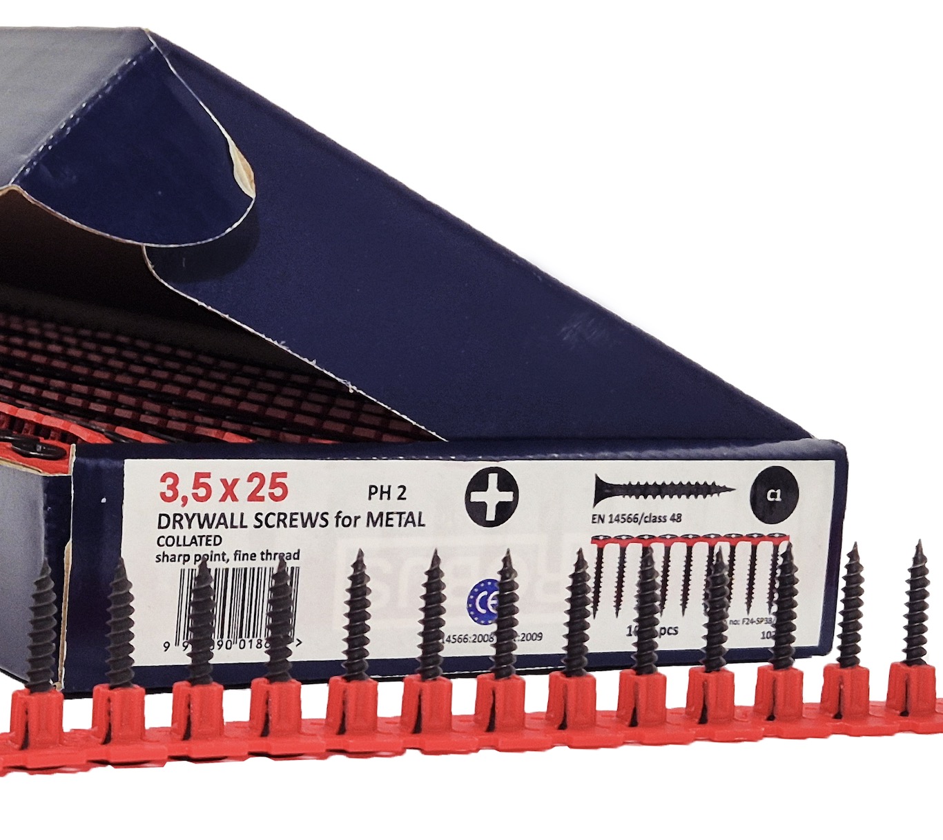 Lindikruvid Robus; PH2; 3,5x25 mm; 1000 tk