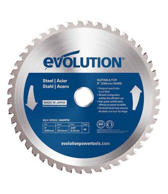 Lõikeketas Evolution EVO-230-48-S; 230 mm; Z48