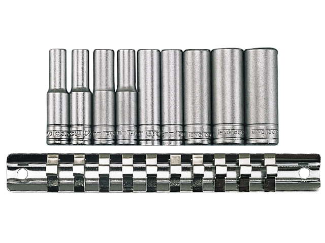 Padrunvõtmete komplekt Teng Tools M1407; 9 tk