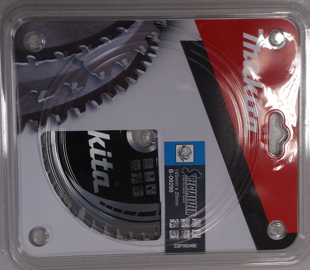 Saeketas puidule Makita; 165x1,6x20,0 mm; Z48; 8°