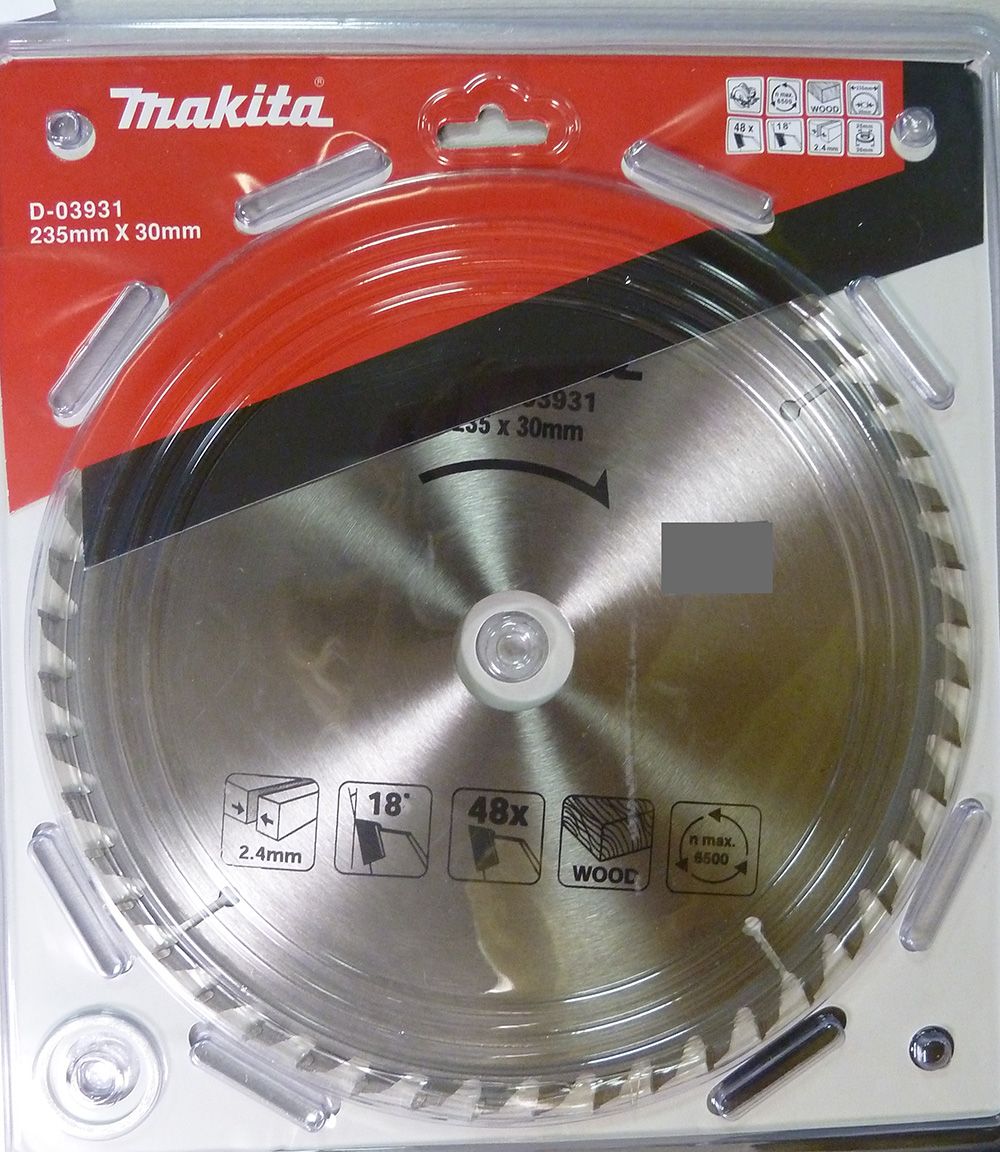 Saeketas puidule Makita; 235x2,4x30,0 mm; Z48; 18°