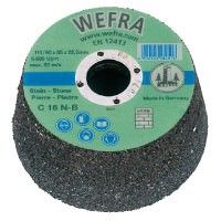 Lihvimistops Wefra; Ø90-110 mm; C 16 N; P16