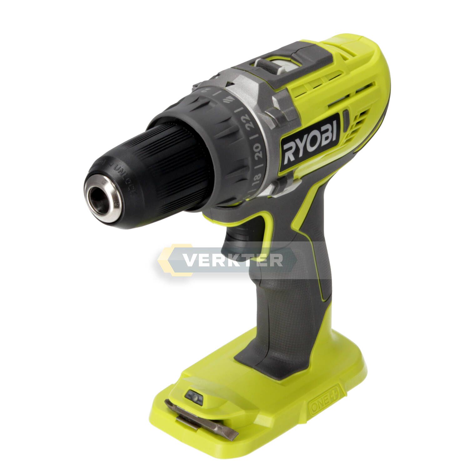 Trell-kruvikeeraja Ryobi R18DD3-0; 18 V (ilma aku ja laadijata)