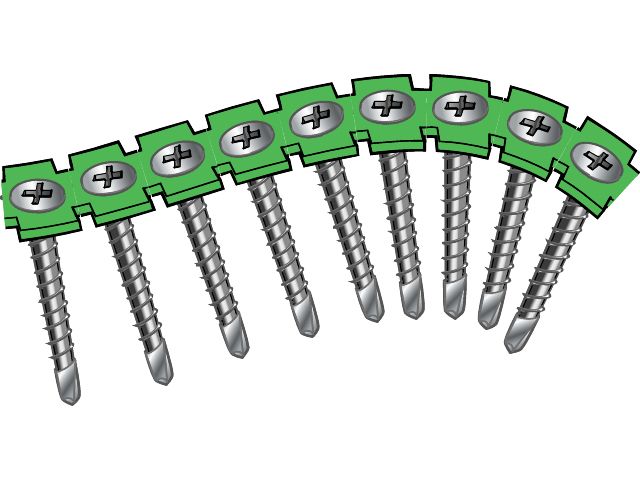 Kipskruvid ribas isepuuriva otsaga, fosfaatkattega Essve 581340; 3,5x40 mm; 1000 tk