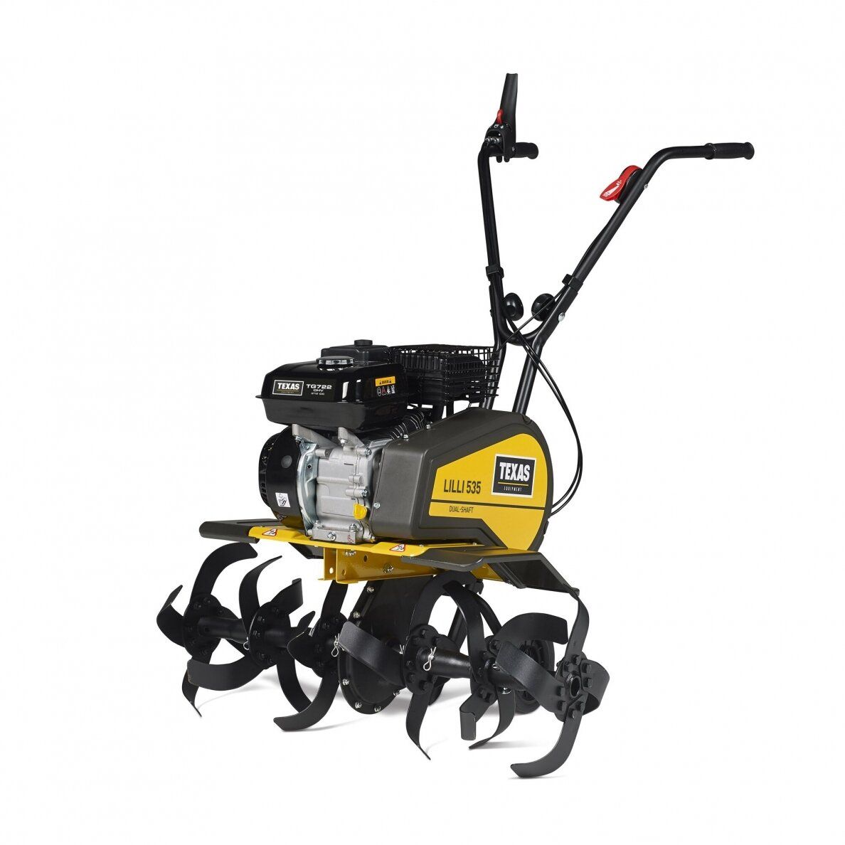 Bensiinimootoriga mullafrees Texas Lilli 535TG Dual Shaft