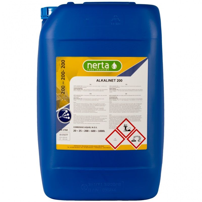 Leeliseline puhastusvahend Nerta Alkalinet 200; 25 l