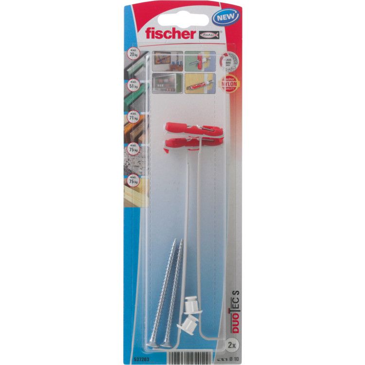 Tüübel Fischer 10 S K NV; 2 tk