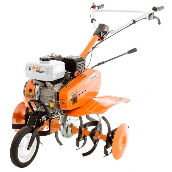 Kultivaator Ruris DAC 6000K; bensiinimootoriga