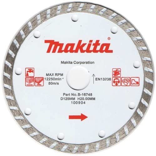 Teemantlõikeketas Makita Turbo; 125x20 mm