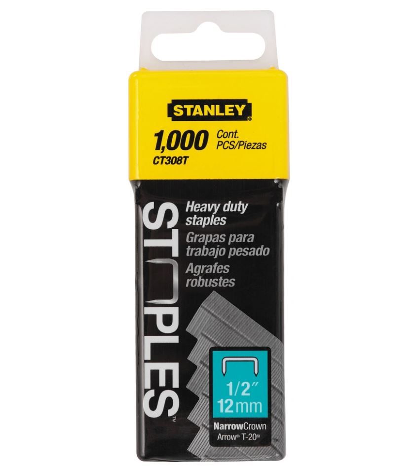 Klambrid Stanley; 10 mm; 1000 tk; tüüp CT300