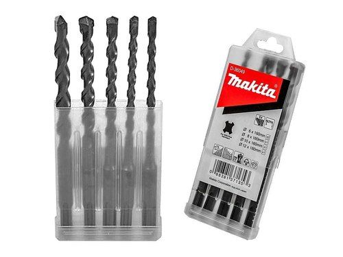 Betoonipuuride komplekt Makita D-36049; 6-12 mm; 160 mm; 5 tk