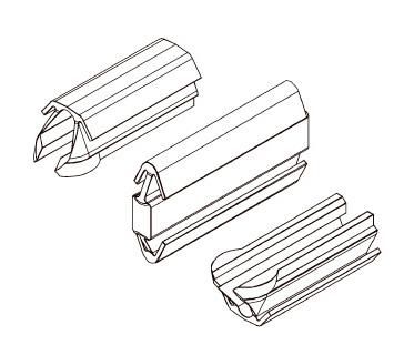 Tüübel Virutex OVVO 7905028; 12 mm; 1000 tk