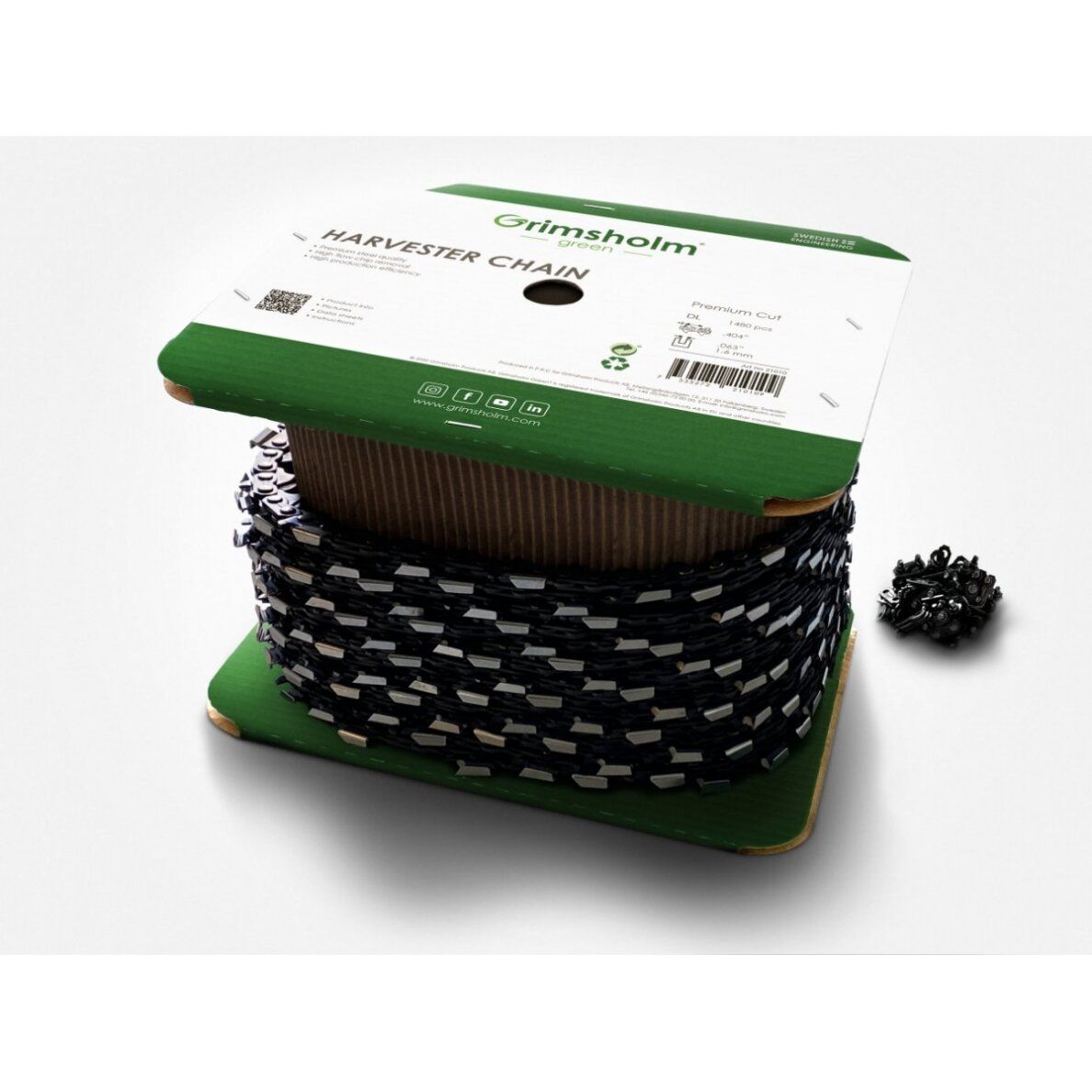 Saeketi rull Grimsholm 1480E Premium Cut 00021010; 1480; .404''; 1,6 mm