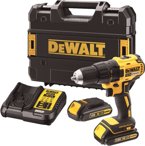 Trell-kruvikeeraja DeWalt DCD771S2-QW; 18 V; 2x1,5 Ah aku