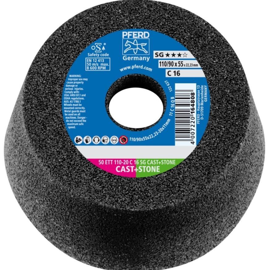 Lihvimistops Pferd C16 SG CAST+STONE 50 ETT; 110x20 mm