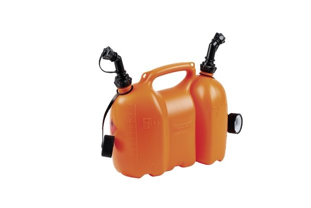 Paak kütuse hoidmiseks 171-014; punane (6 l) + määrdeõlipaak Ratioparts (3 l)