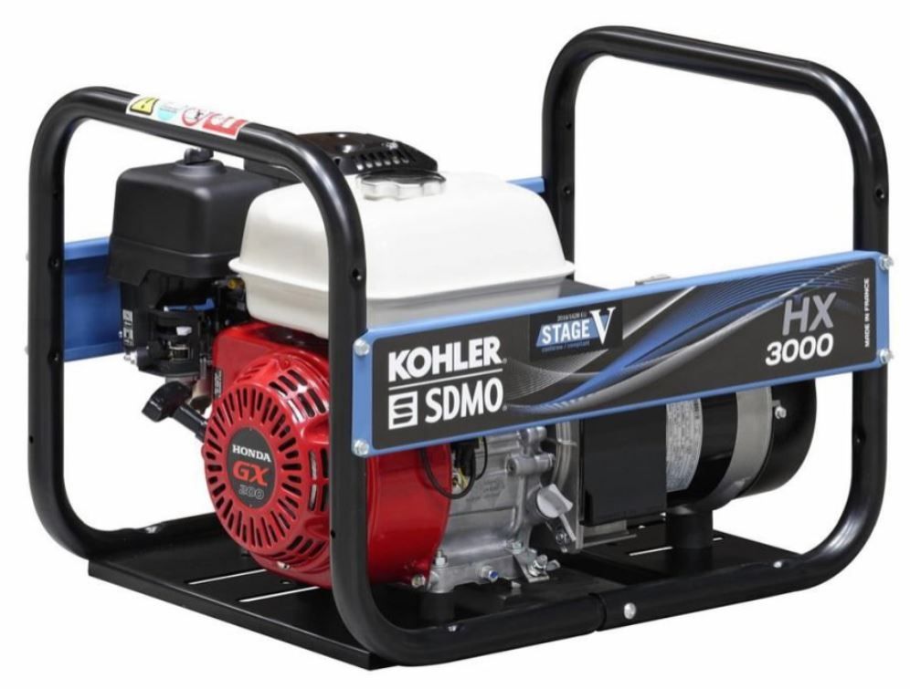 Inverteri generaator SDMO HXC 3000 C5; 2,7 kW; bensiinimootoriga