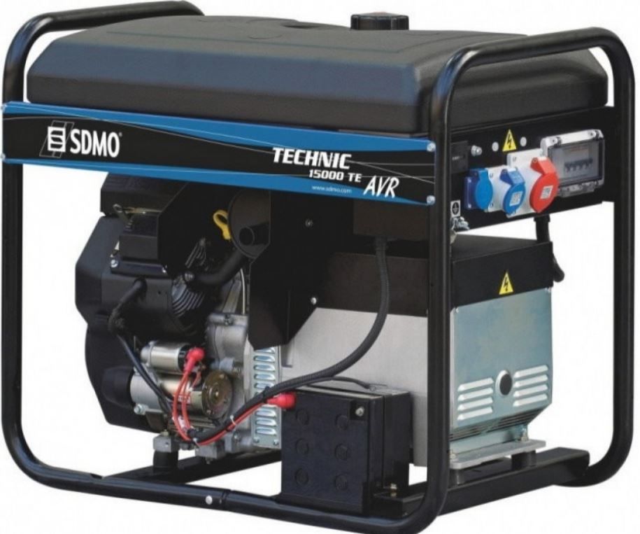 Generaator SDMO TECHNIC 15000 TA AVR C5; 11,5 kW; bensiinimootoriga