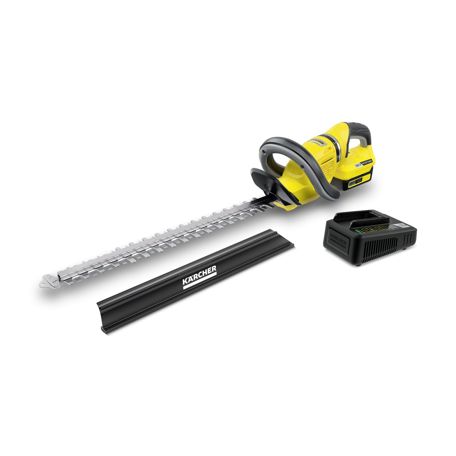 Hekikäärid Karcher HGE 18-50; 18 V; 1x2,5 Ah; 50 cm pikkus, juhtmevaba