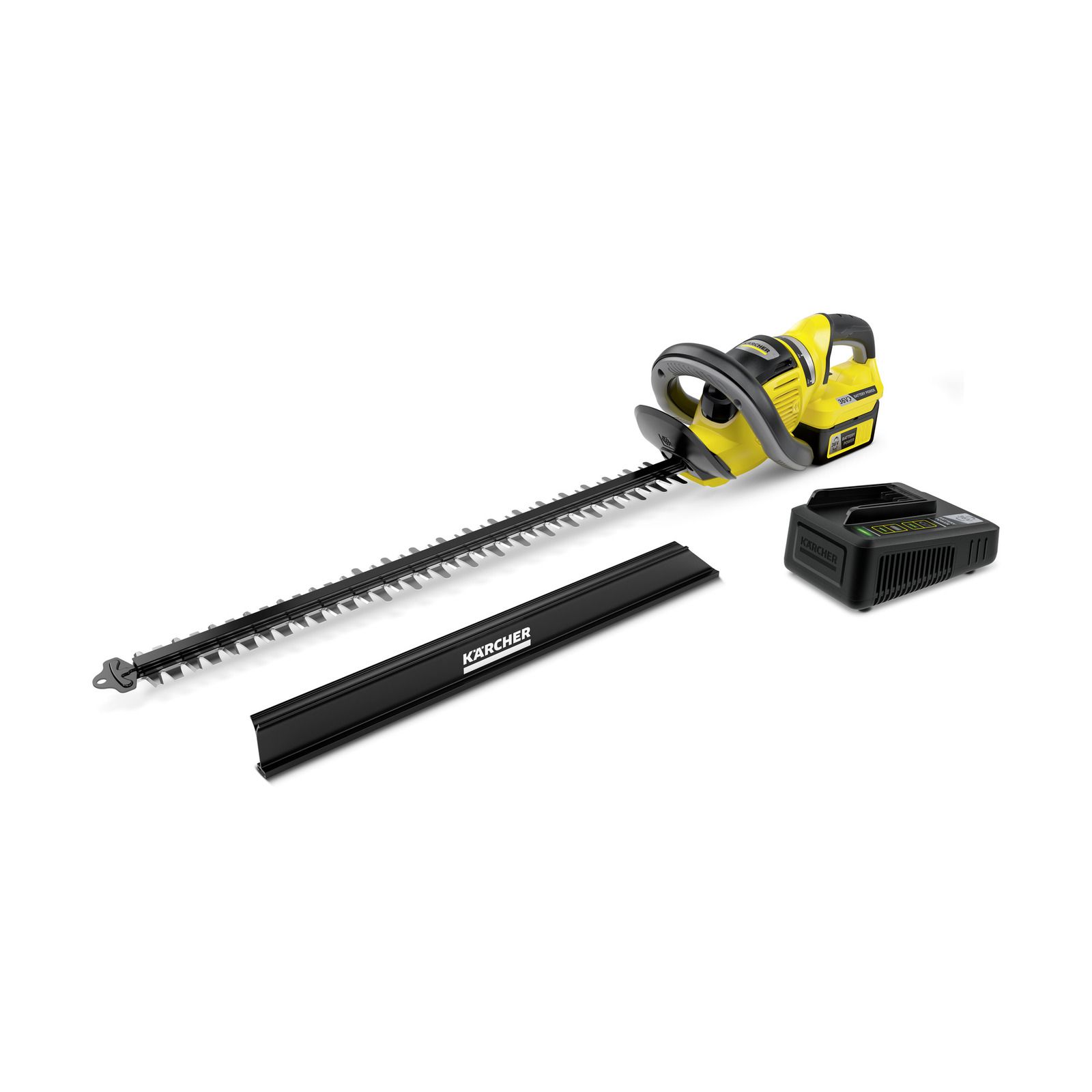 Hekikäärid Karcher HGE 36-60; 36 V; 1x2,5 Ah; 60 cm pikkus, juhtmevaba