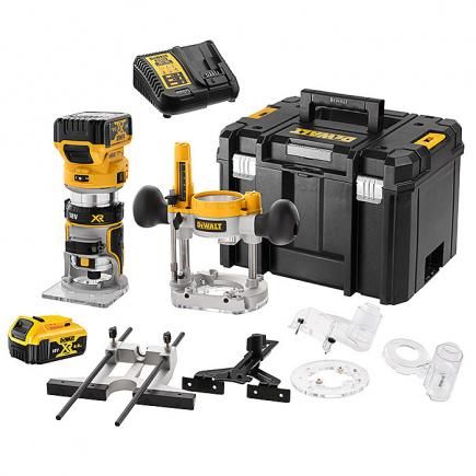Ülafrees DeWalt DCW604P2-QW; 18 V; 2x5,0 Ah aku