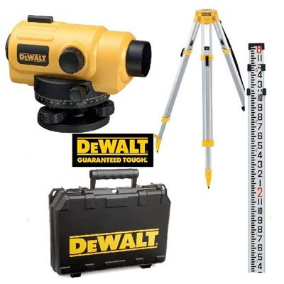 Optiline nivelliir DeWalt DW096PK-XJ + Tarvikud