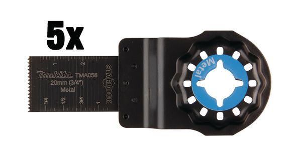 Saeleht Makita B-64923-5; 20 mm; 5 tk