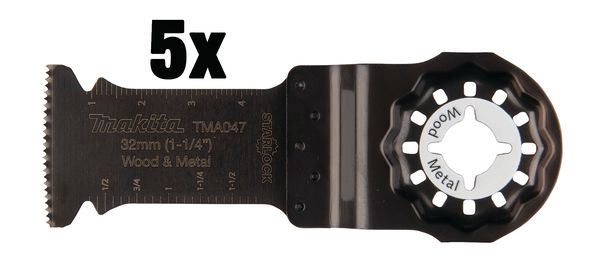 Saeleht Makita B-64814-5; 32mm; 5 tk