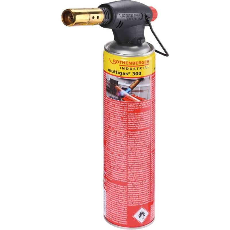 Põleti Rothenberger Rofire Pjezo + Multigas 300; 600 ml