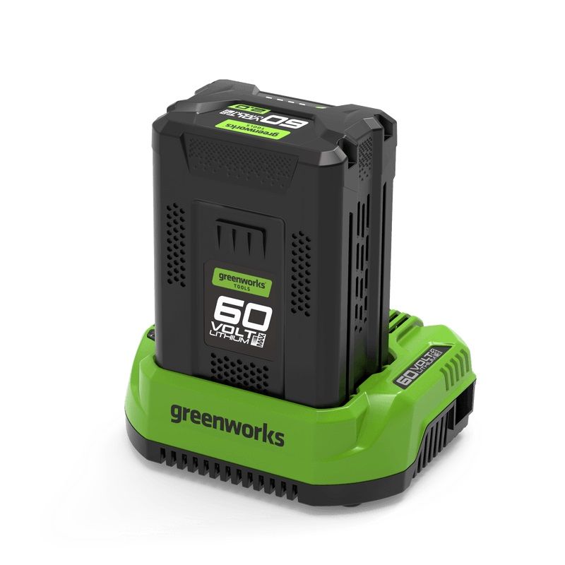 Aku Greenworks GSK60B2; 60 V; 2,0&nbsp;Ah; Li-ion + Laadija