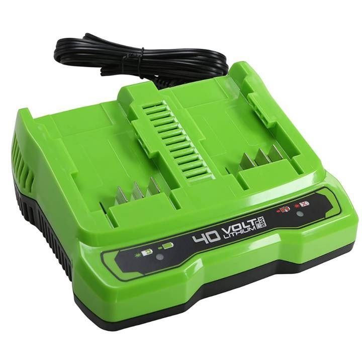 Laadija Greenworks G40x2CUC2; 40 V