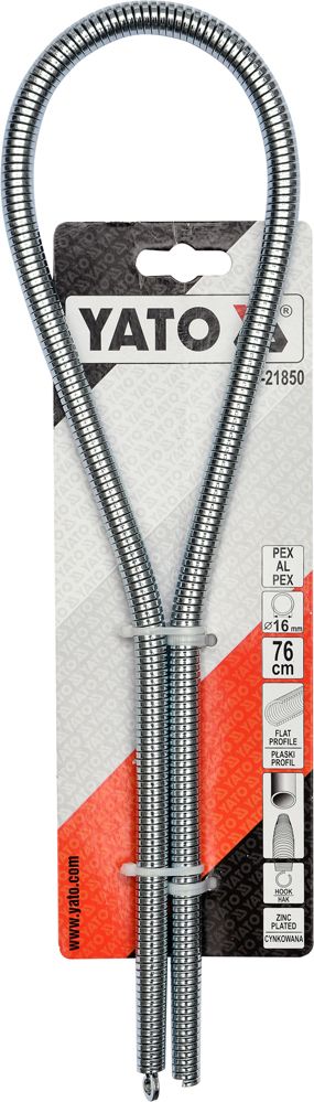 Toru sisemine painutusvedru Yato YT-21850; 16 mm/76 cm