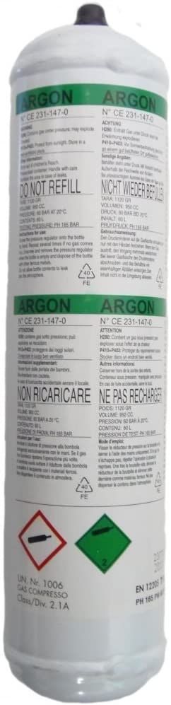 Gaas Telwin Argon; 1 l; ühekordne kasutus