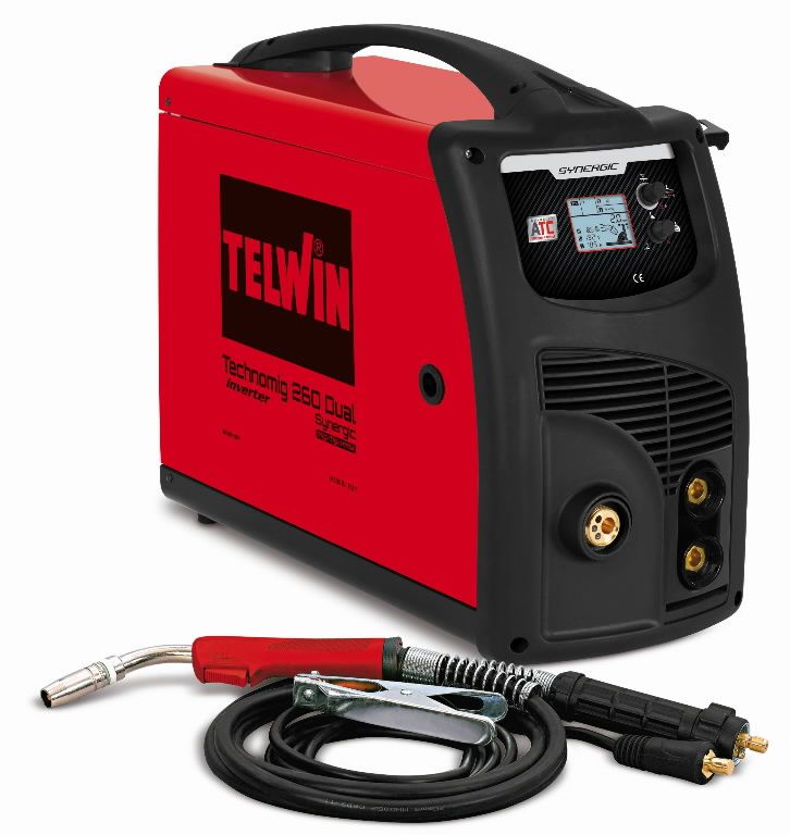 Inverter keevitus masin Telwin Technomig 260 Dual Synergic
