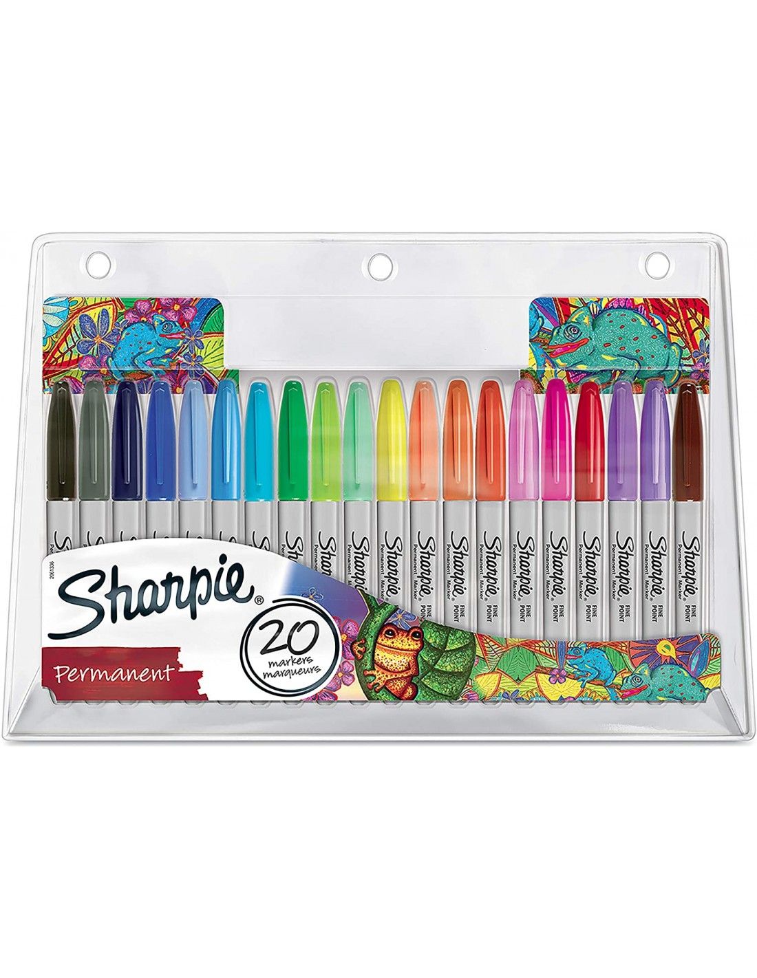 Markeri komplekt Sharpie Fine; 20 tk
