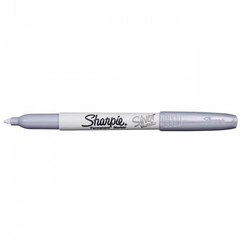 Marker Sharpie Metalic Fine; hõbe