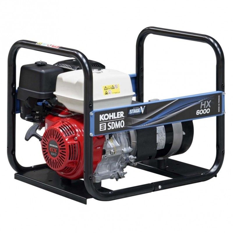 Inverteri generaator SDMO HXC6000-C5; 5,6 kW; bensiinimootoriga
