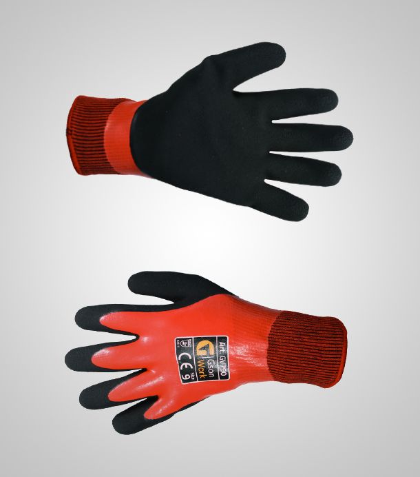 Talvised töökindad GSON GV790-10 Double Winter Grip; 10 suurus