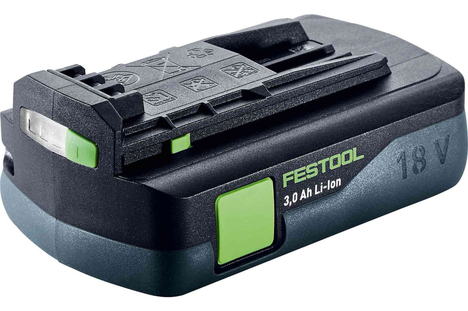 Aku Festool BP 18 Li 3,0 C; 18 V; 3,0 Ah; Li-ion