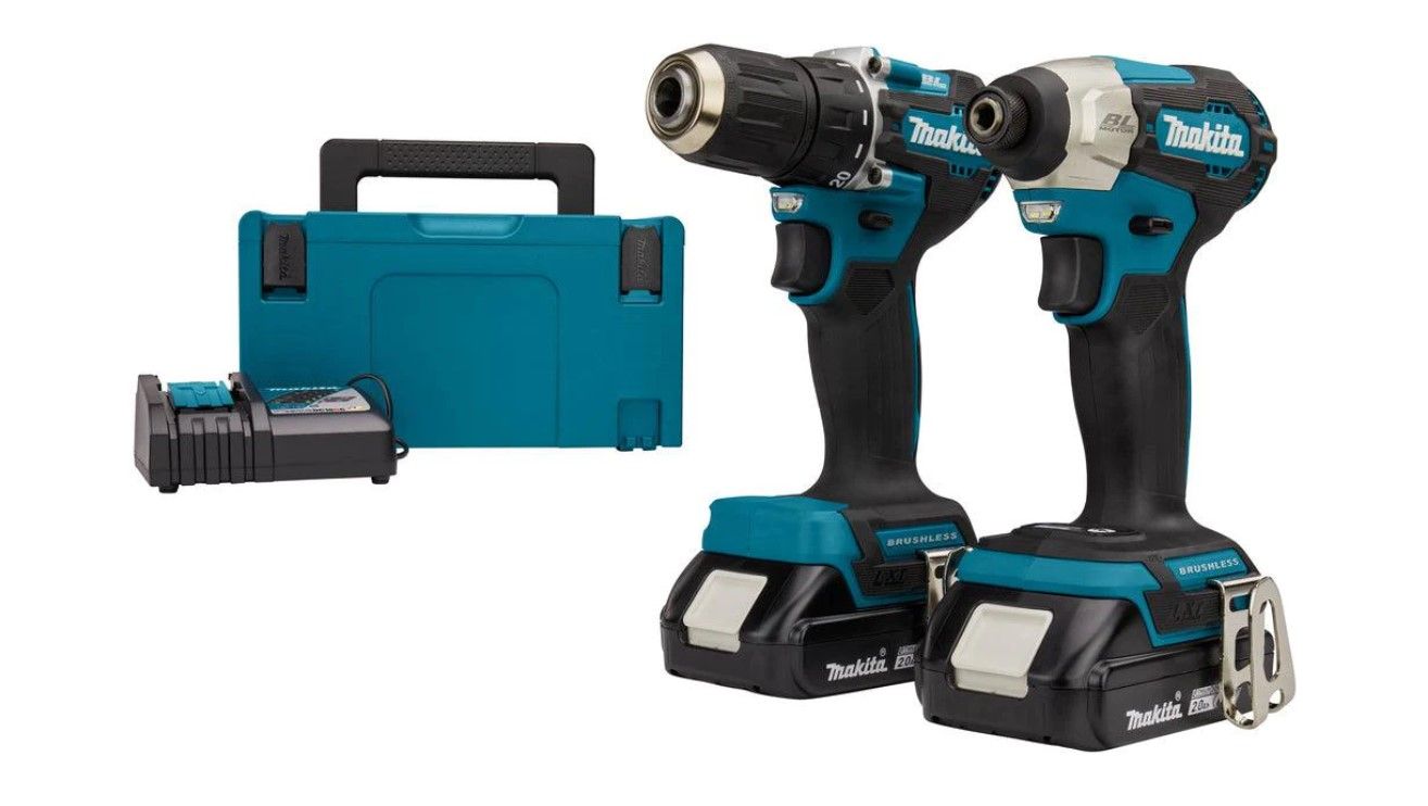 Tööriistakomplekt Makita DLX2423AJ (DDF487 + DTD157); 18 V; 2x2,0 Ah aku