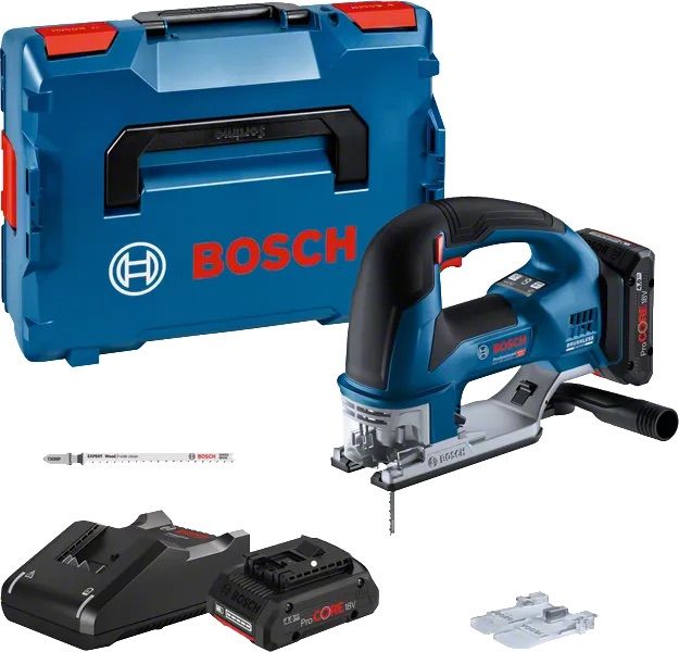 Akutikksaag Bosch GST 18V-155 BC; 18 V; 2x4,0 Ah aku