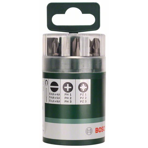 Kruviotsikute komplekt Bosch 2609255975; 1/4''; 25 mm; 10 tk