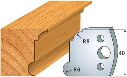 Piirajad profiilnugadele CMT 691.053; 2 tk