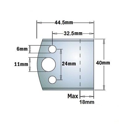 Piirajad profiilnugadele CMT 691.193; 2 tk